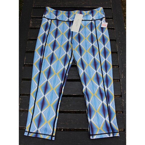 New w/Tags - sz Lrg - Sweaty Betty Double Duty Crop Reversible Yoga Leggings - Picture 4 of 13